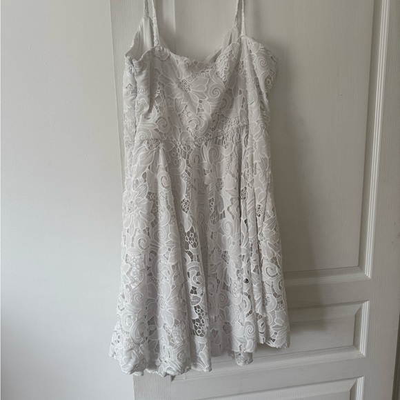 Ungaro White Lace Dress - Picture 3 of 5